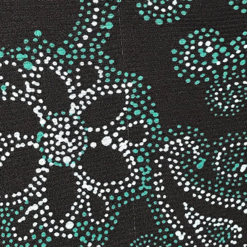 Croft & Barrow S/S Blouse | Black/Green | Size 3X - Picture 10 of 12